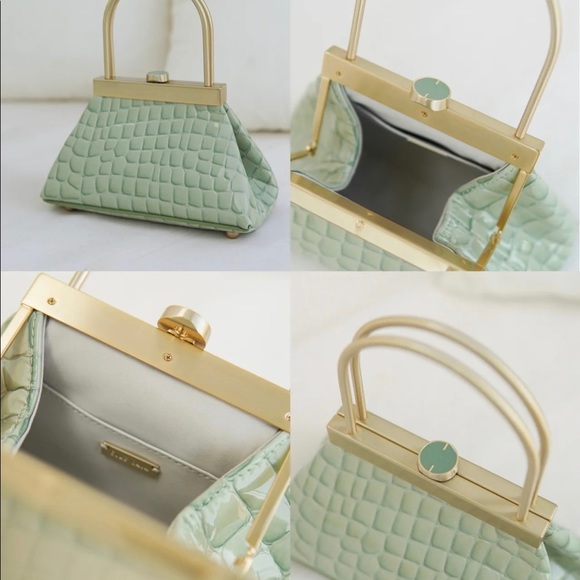 Cult Gaia mini estelle bag sage green - Picture 2 of 16